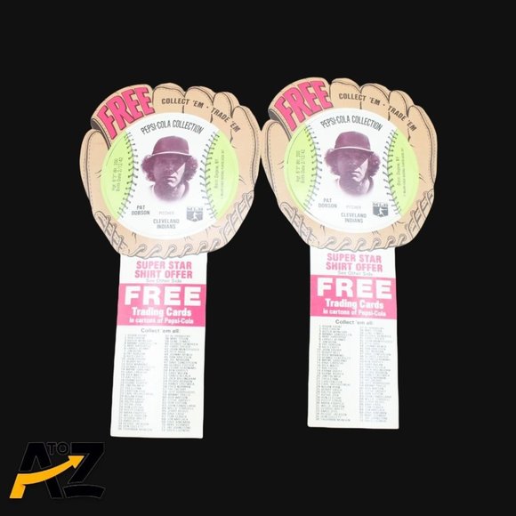 1977 Pepsi Cola Baseball Stars Glove Trading Cards Lot Of 8 - Picture 8 of 12